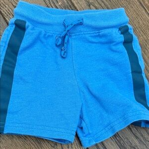 Blue Kids Athletic Shorts